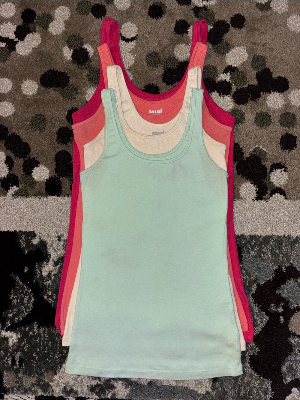Tami by old navy.  Tank Top Set - Mint, Ivory, Coral, Fuchsia